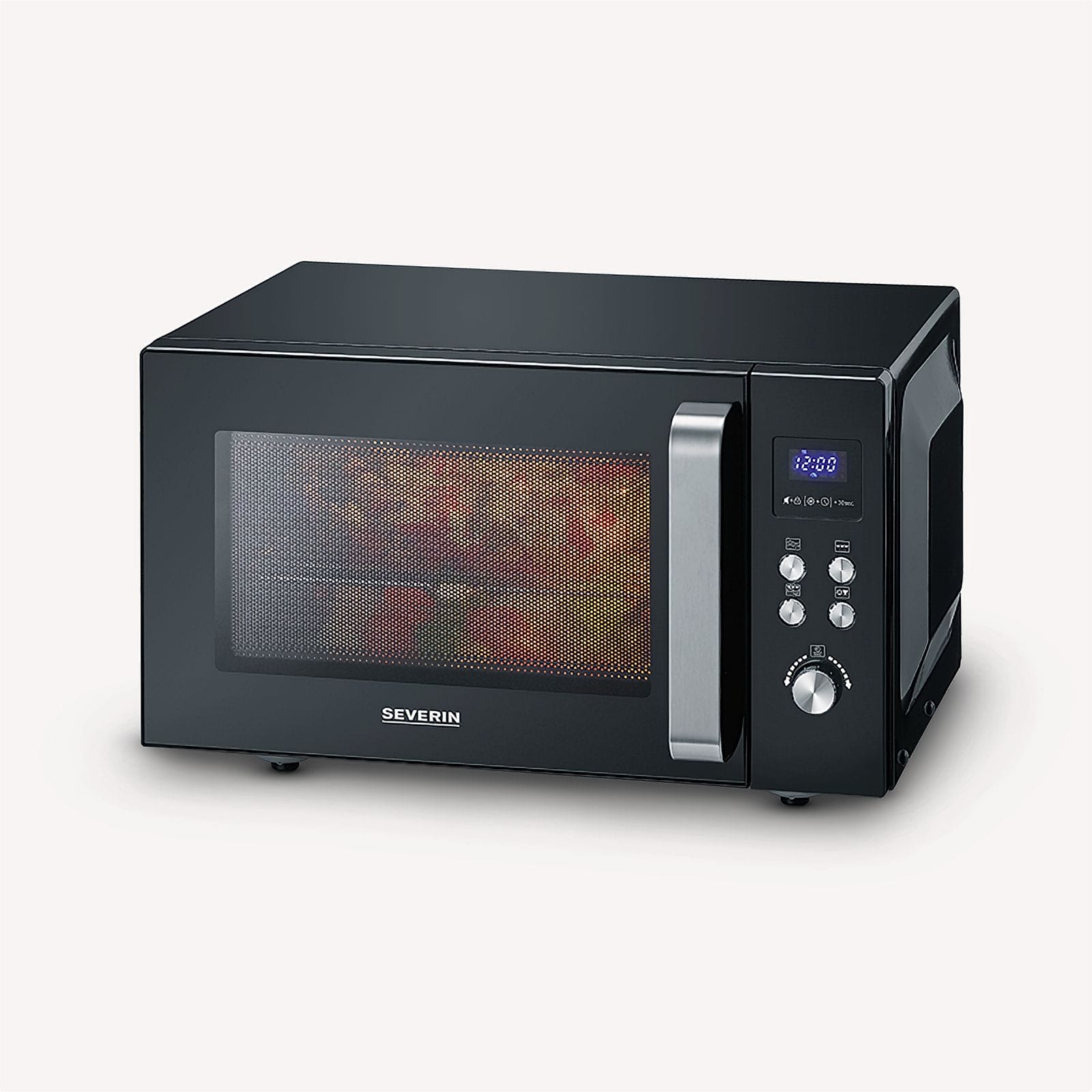 Severin 2-in-1 Mikrowelle mit Glasboden und Grill MW 7763 im Angebot