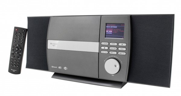 ﻿Soundmaster Stereo Musikcenter mit WLAN-Internet/DAB+/UKW-Radio, CD/MP3, USB, Bluetooth®, APP-Steuerung Schlussverkauf