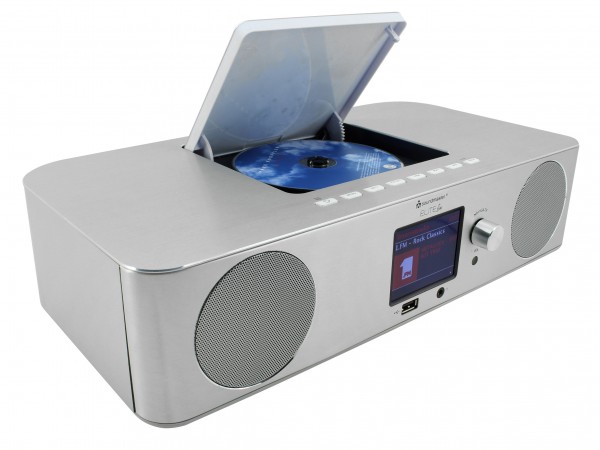 Soundmaster Stereo Musikcenter mit WLAN-Internet/DAB+/UKW-Radio, CD/MP3, USB, Bluetooth®, APP-Steuerung Günstiger Verkauf