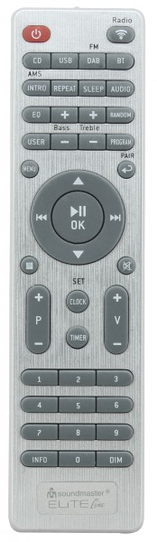Soundmaster Stereo Musikcenter mit WLAN-Internet/DAB+/UKW-Radio, CD/MP3, USB, Bluetooth®, APP-Steuerung Günstiger Verkauf