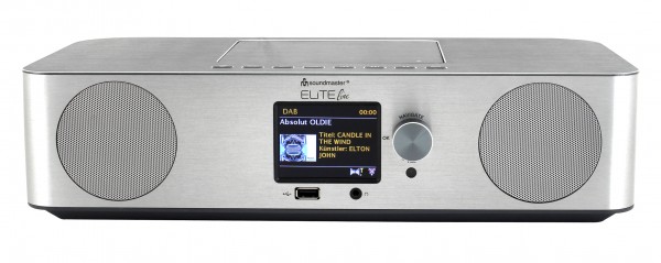 Soundmaster Stereo Musikcenter mit WLAN-Internet/DAB+/UKW-Radio, CD/MP3, USB, Bluetooth®, APP-Steuerung Günstiger Verkauf