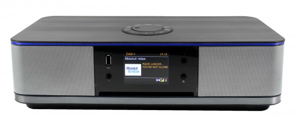 Soundmaster Stereo Musikcenter mit WLAN-Internet/DAB+/UKW-Radio, CD/MP3, USB, Bluetooth®, LED Ambientebeleuchtung, APP-Steuerung Auslauf