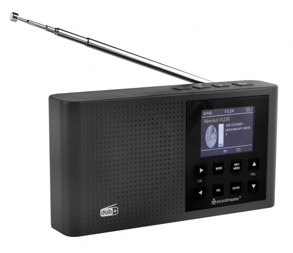 Soundmaster DAB+/UKW Radio mit Li-Ion Akku, Festsenderspeichertasten im Angebot