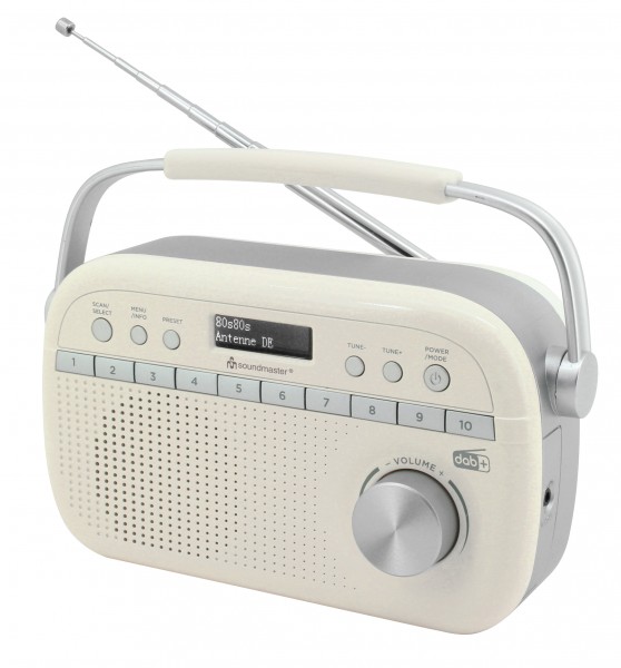 Soundmaster DAB+/UKW-RDS Radio mit Senderspeichertasten