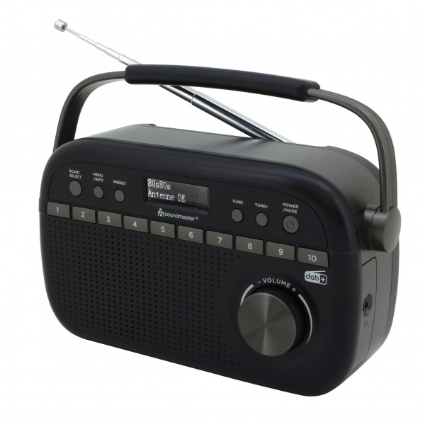 Soundmaster DAB+/UKW-RDS Radio mit Senderspeichertasten