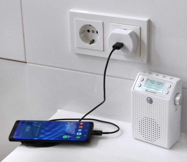 Soundmaster DAB+/UKW Steckdosenradio mit Bewegungsmelder & Li-Ion Akku Meist gekauft