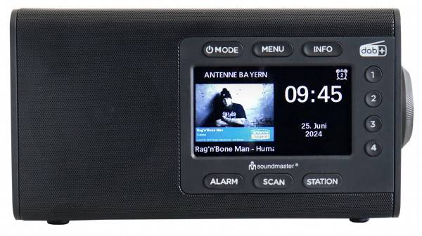 Soundmaster DAB+/UKW-RDS Radio mit großem Farbdisplay, Stationstasten Verkauf