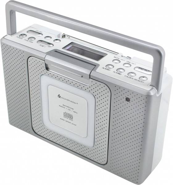 Soundmaster Spritzwassergeschütztes Badezimmer CD/MP3 Radio im Angebot