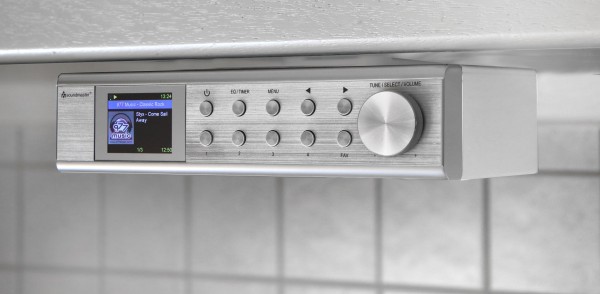 Soundmaster Internet/DAB+ Küchenunterbauradio mit Bluetooth® Günstiger Verkauf