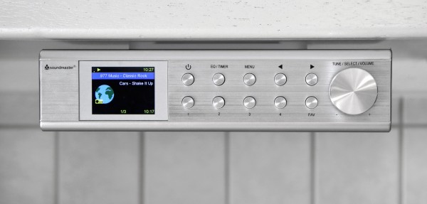 Soundmaster Internet/DAB+ Küchenunterbauradio mit Bluetooth® Günstiger Verkauf