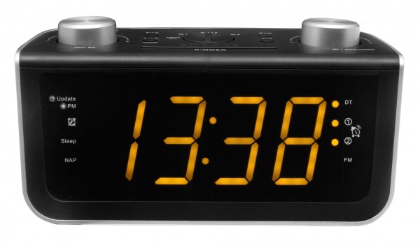 Soundmaster UKW PLL-Uhrenradio mit großem Display/Bedienelementen & automatischer Uhrzeiteinstellung im Angebot