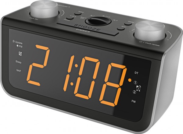 Soundmaster UKW PLL-Uhrenradio mit großem Display/Bedienelementen & automatischer Uhrzeiteinstellung im Angebot