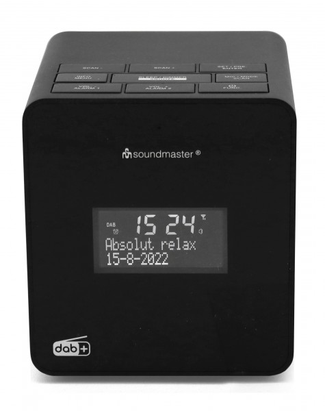 Soundmaster DAB+/UKW Uhrenradio mit Aufnahmefunktion zum individuellen Wecken Fabrikverkauf