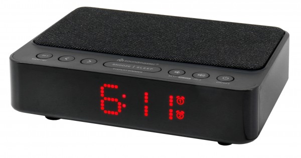 Soundmaster UKW-PLL Uhrenradio mit kabelloser Ladefunktion Blitzverkäufe