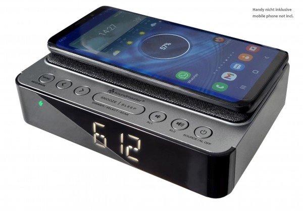 Soundmaster DAB+/UKW Uhrenradio mit kabelloser Ladefunktion Verkauf