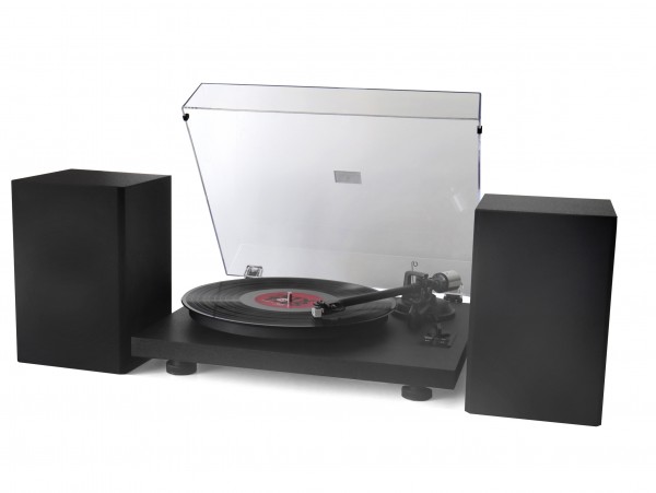 Soundmaster Plattenspieler mit Bluetooth®, PC-encoding. 2 Wege Bass Reflex Lautsprechern Fabrikverkauf