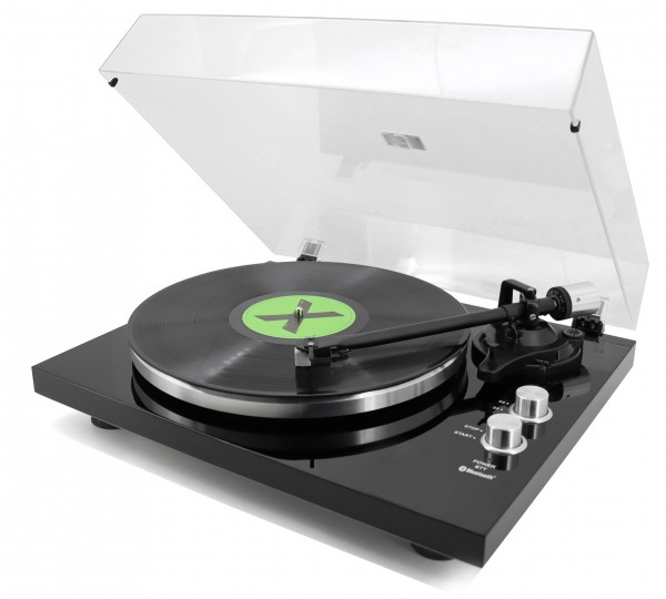 Soundmaster Plattenspieler mit Magnettonabnehmersystem, Bluetooth® Sendefunktion