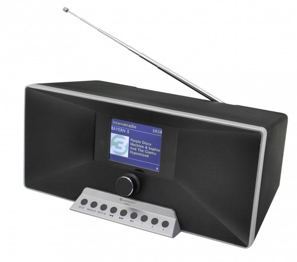 Soundmaster WLAN-Internet/DAB+/UKW Radio mit USB-MP3, Bluetooth® Outlet