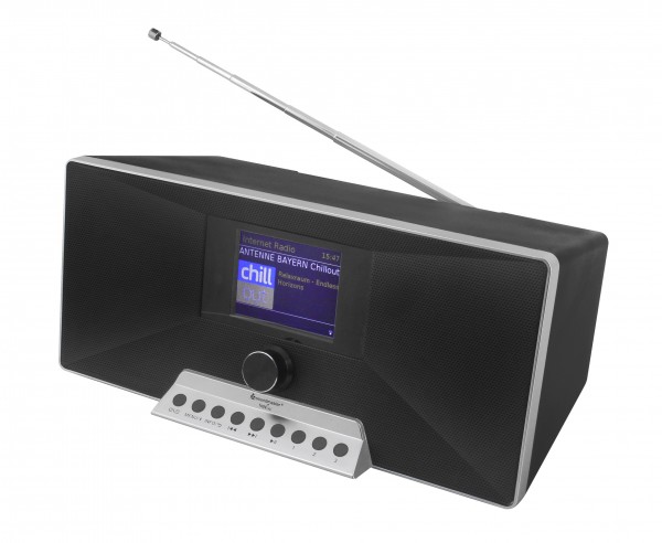 Soundmaster WLAN-Internet/DAB+/UKW Radio mit USB-MP3, Bluetooth® Outlet