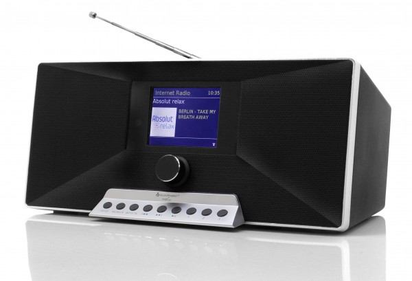 Soundmaster WLAN-Internet/DAB+/UKW Radio mit USB-MP3, Bluetooth® Outlet