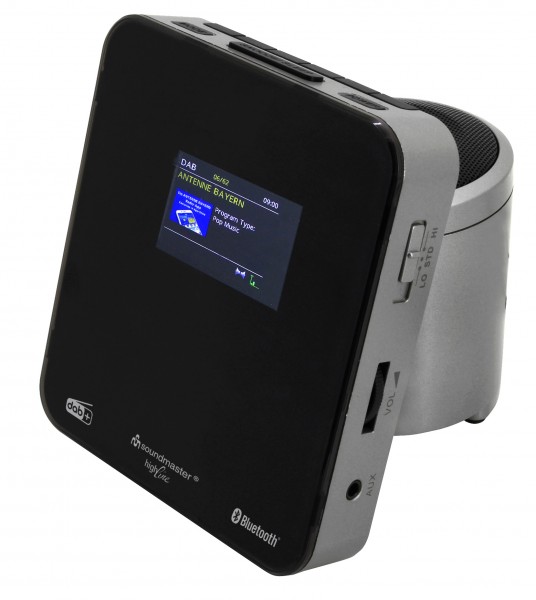 Soundmaster DAB+/UKW Uhrenradio mit Bluetooth®