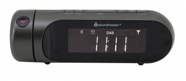 Soundmaster DAB+/UKW Uhrenradio mit Projektion Bis zu 65% Rabatt