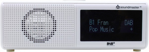 Soundmaster DAB+/UKW Uhrenradio mit USB Wiedergabe Outlet