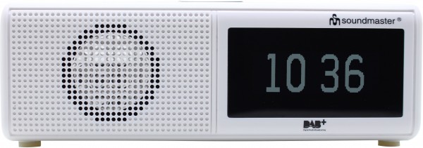 Soundmaster DAB+/UKW Uhrenradio mit USB Wiedergabe Outlet