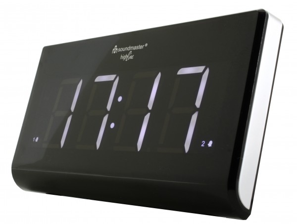 Soundmaster Jumbo LED Uhrenradio mit Dimmer