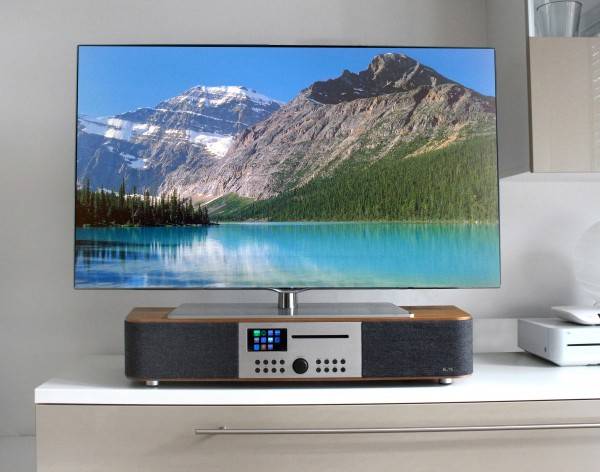 Soundmaster Stereo-Musikcenter mit Internet/DAB+/UKW-Radio, Netzwerk-Player, CD/MP3, USB, Bluetooth®, Multi-Room, App-Steuerung Outlet