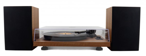 Soundmaster Plattenspieler mit Bluetooth®, PC-encoding. 2 Wege Bass Reflex Lautsprechern Günstiger Verkauf