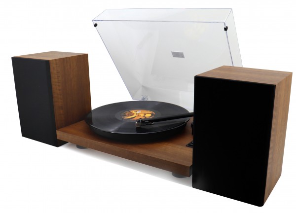 Soundmaster Plattenspieler mit Bluetooth®, PC-encoding. 2 Wege Bass Reflex Lautsprechern Günstiger Verkauf