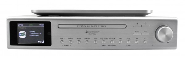 Soundmaster Küchenunterbau Stereo Musikcenter mit DAB+/UKW Radio, CD/MP3, USB, Bluetooth® Auslauf