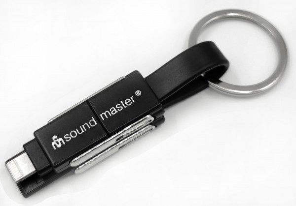 Soundmaster 6 in 1 Schlüsselanhänger USB Adapterkabel