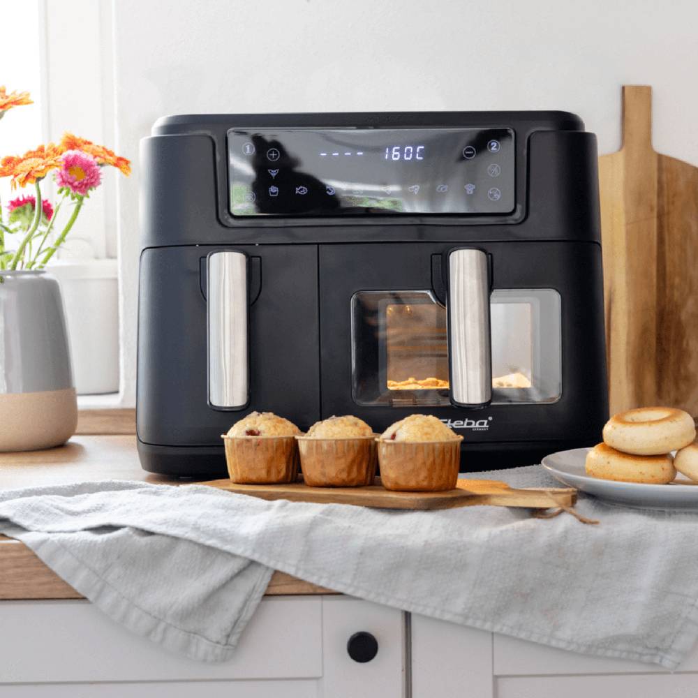 Steba Doppel-Heißluftfritteuse HF 9500 DUO Valentinstagsangebot