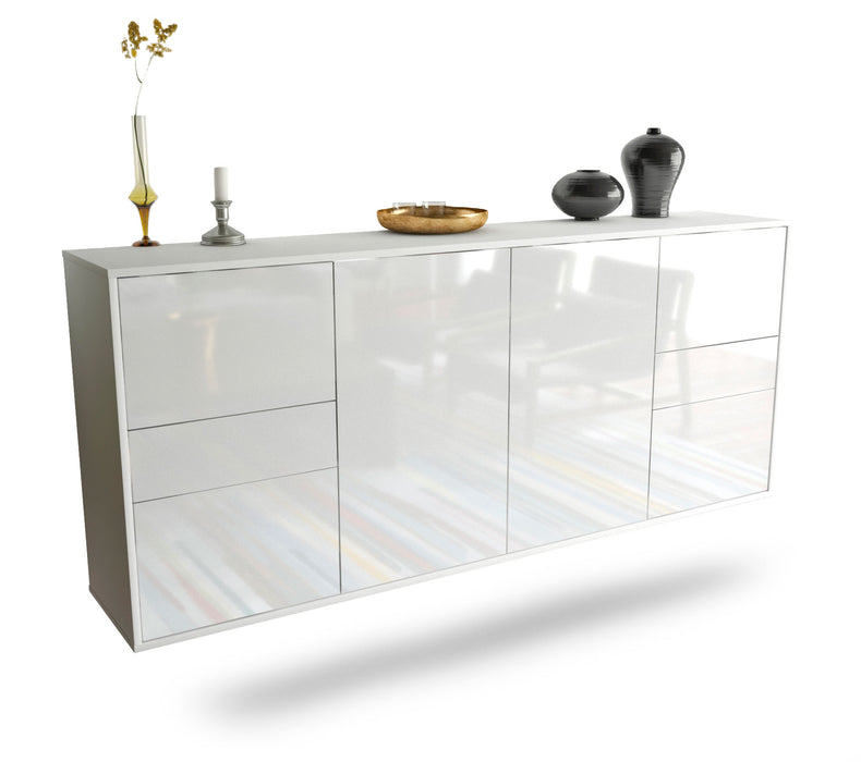 Stil Zeit Möbel Sideboard Beaumont, Weiß, hängend (180x79x35cm) Stil Zeit Möbel Sideboard Beaumont, Weiß, hängend (180x79x35cm)