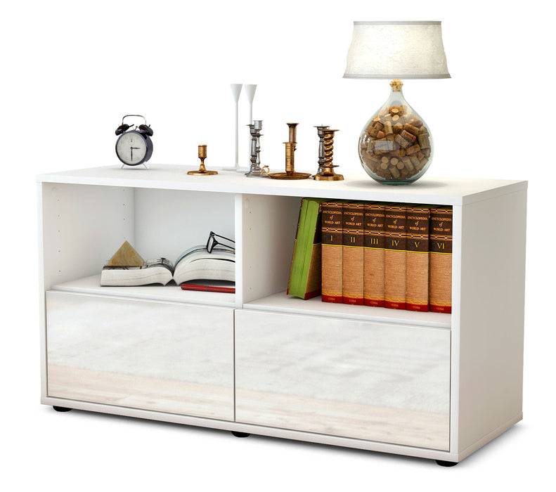 Stil Zeit Möbel Lowboard Aeon, Weiß (92x49x35cm) Stil Zeit Möbel Lowboard Aeon, Weiß (92x49x35cm)