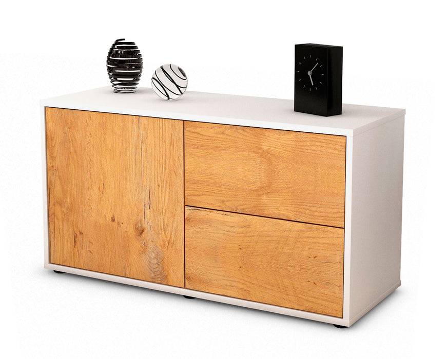 Stil Zeit Möbel Lowboard Adria, Eiche (92x49x35cm) Bestseller