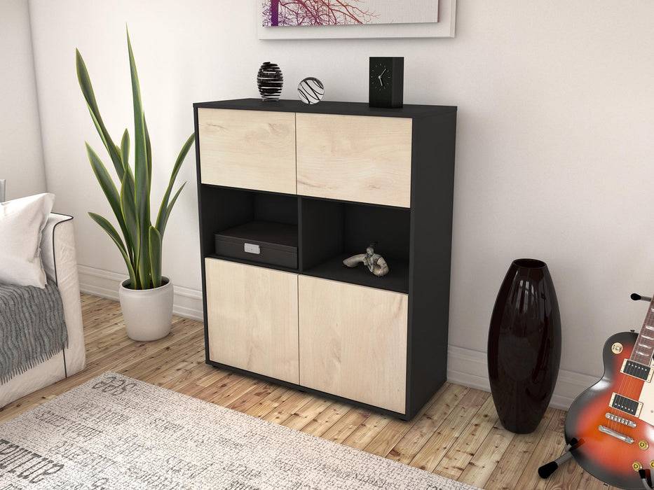 Stil Zeit Möbel Highboard Katyna ,Zeder (92x108x35cm) 2025