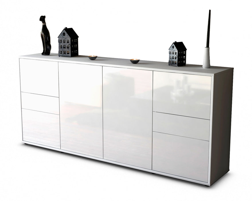 Stil Zeit Möbel Sideboard Gemma, Weiß (180x79x35cm) Verkauf