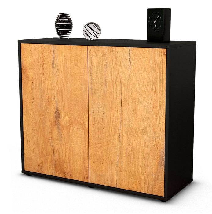 Stil Zeit Möbel Sideboard Blanka, Eiche (92x79x35cm) Vatertagsangebot