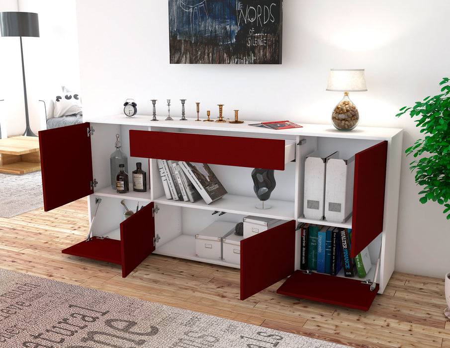 Stil Zeit Möbel Sideboard Elsa, Gelb (180x79x35cm) Bis zu 60% Rabatt