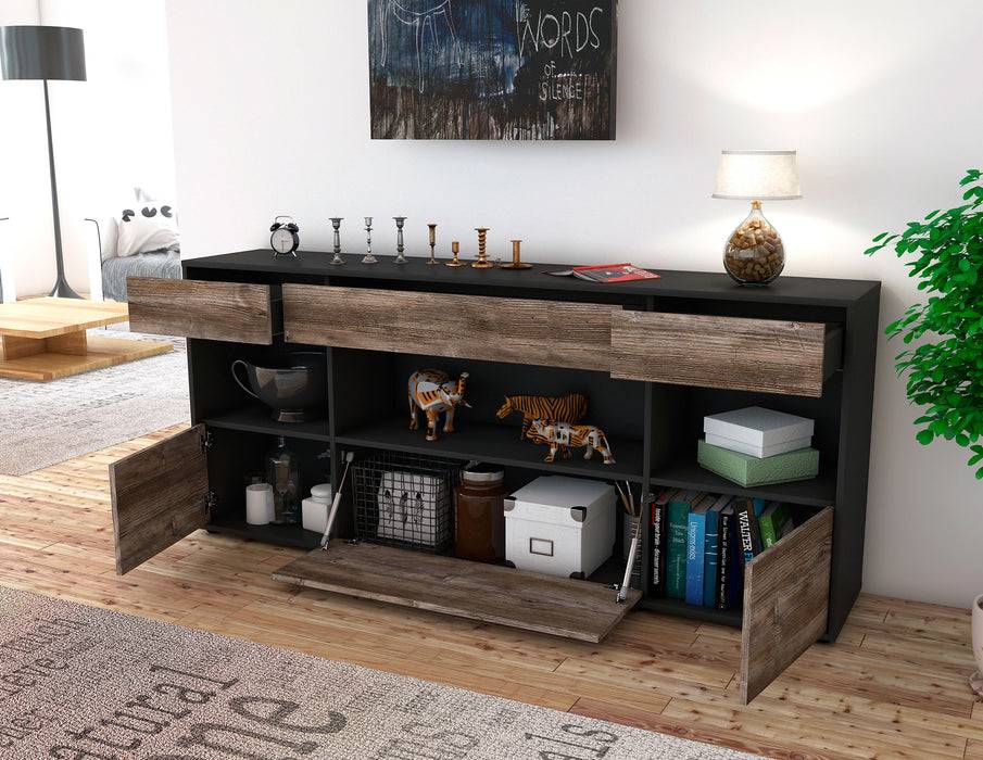 Stil Zeit Möbel Sideboard Fabiana, Pinie (180x79x35cm) Hotsell