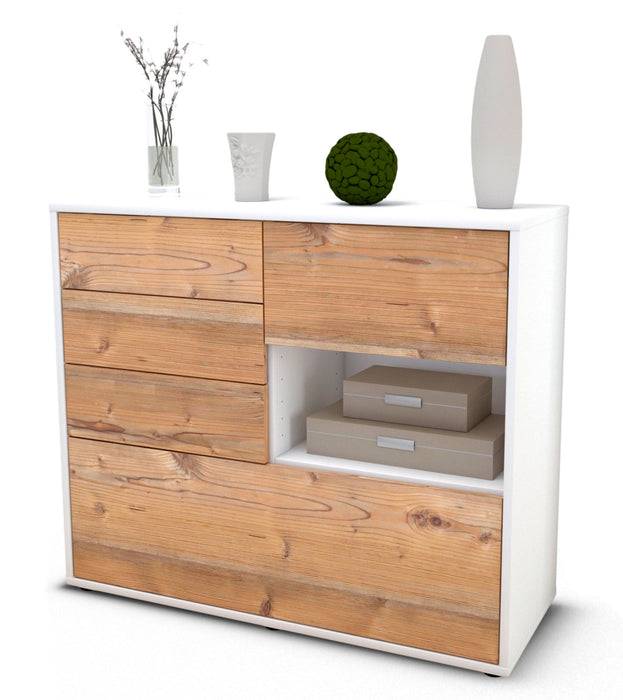 Stil Zeit Möbel Sideboard Coco, Pinie (92x79x35cm) Kauf eins, bekomm eins gratis
