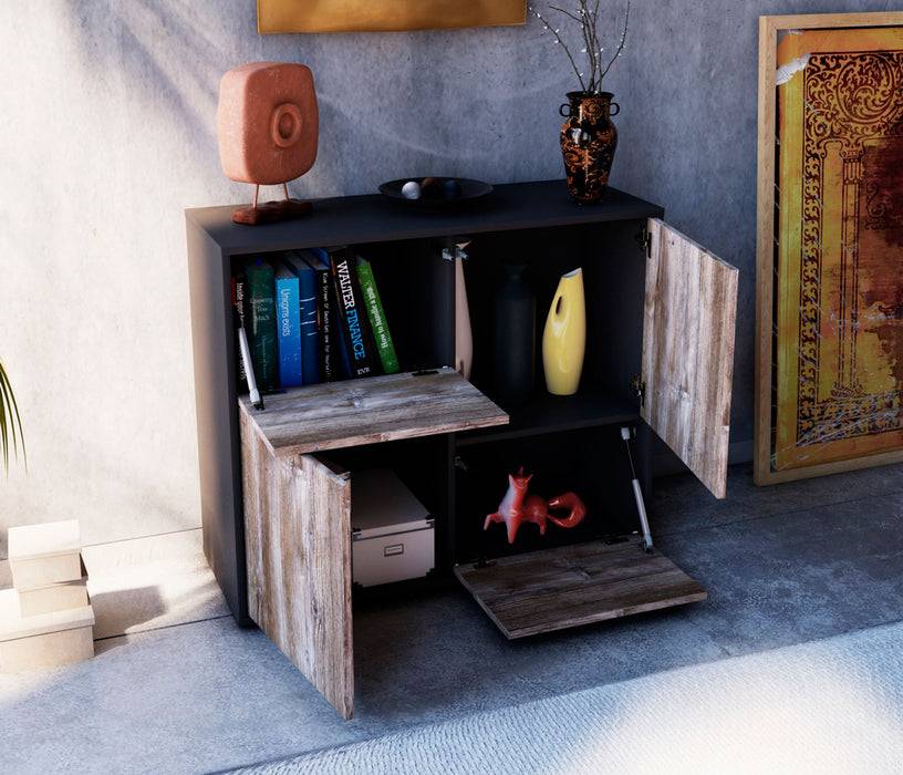 Stil Zeit Möbel Sideboard Carla, Treibholz (92x79x35cm) Wochenangebot