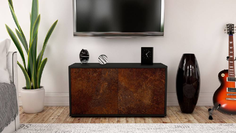 Stil Zeit Möbel Lowboard Ada, Rost (92x49x35cm) Bis zu 60% Rabatt