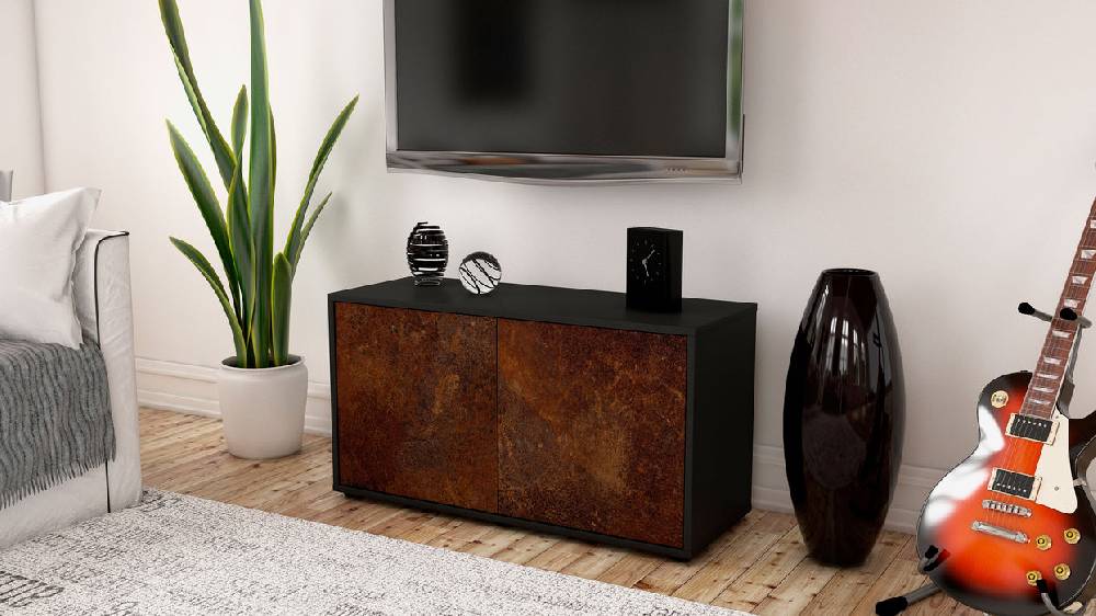 Stil Zeit Möbel Lowboard Ada, Rost (92x49x35cm) Bis zu 60% Rabatt