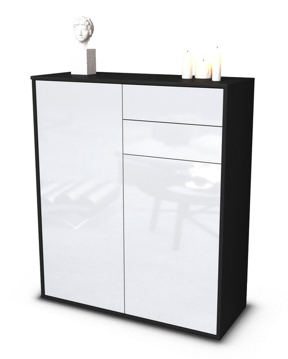 Stil Zeit Möbel Highboard Lisann ,Weiß (92x108x35cm) Rabatt