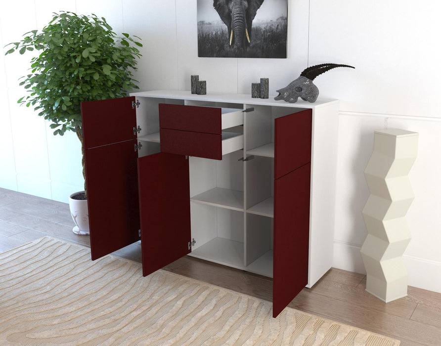 Stil Zeit Möbel Highboard Matea ,Mint (136x108x35cm) Bis zu 50% Rabatt