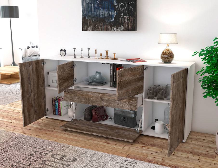 Stil Zeit Möbel Sideboard Elisa, Pinie (180x79x35cm) Rabatte dieses Monats